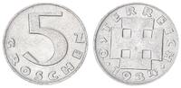 Österreich 5 Groschen Österreich 5 Groschen 1934 * -