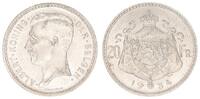 Belgien 20 Francs Belgien 20 Francs 1934 König Albert vz-prfr. -