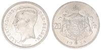Belgien 20 Francs Belgien 20 Francs 1934 König Albert vz-prfr. -