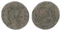 Römisches Reich - Kaiserzeit Bronze AE Constantinus I Wolf säugt Romulus und Remus - Urbs Roma -