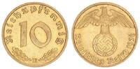 Deutschland / Drittes Reich 10 Pfennig Drittes Reich 10 Pfennig 1936 E seltenes Jahr !!! -