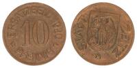 Zeitz, Provinz Sachsen Notgeld: 10 Pfennig Zeitz, Notgeld: 10 Pfennig, 1920 Probe - Kupferabschlag -
