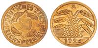 Deutschland / Weimar 50 Pfennig Weimar 50 Reichspfennig 1924 A selten -