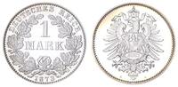Deutschland / Kaiserreich Nachprägung 1 Mark Kaiserreich 1 Mark 1873 A Nachprägung 2001 in Silber, PP, -