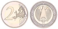 Bundesrepublik Deutschland 2 Euro Kursmünze /Bundesadler -