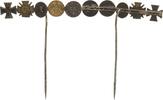 Kaiserreich / Österreich / Ungarn Orden 5 Miniaturen an Anstecknadel -