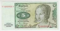 Deutschland - BRD 5 DM - 5 Deutsche Mark Deutsche Bundesbank, Austauschnote, Ersatznote! -