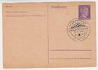 3. Reich / Litzmannstadt/lodz Postkarte Litzmannstadt/Lodz Ersttagsstempel Postkarte Litzmannstadt/Lodz Ersttagsstempel, 13-16. Juni 1942 -