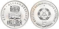 Deutschland - DDR 5 Mark DDR 5 Mark 1987 Berlin Alexanderplatz -