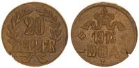 Kolonien 20 Heller Deutsch-Ostafrika 20 Heller J.727 b Messing -