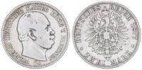 Deutschland / Kaiserreich / Preußen 2 Mark Preußen 2 Mark Silber mit kleinem Adler 1877 A -