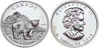 Kanada 5 Dollar Grizzly Bär 1oz Silber -