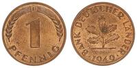 Deutschland - BRD 1 Pfennig 1 Pfennig Bank deutscher Länder - BRD 1 Pfennig 1949 F -
