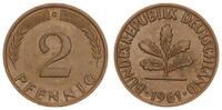 Deutschland 2 Pfennig BRD 2 Pfennig 1961 G -