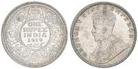 Britisch-Indien 1 Rupie Silber Georg V., Silber -