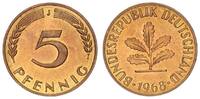 Deutschland - BRD 5 Pfennig BRD 5 Pfennig 1968 J -