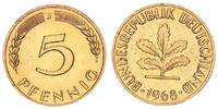 Deutschland - BRD 5 Pfennig BRD 5 Pfennig 1968 J -