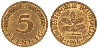 Deutschland - BRD 5 Pfennig BRD 5 Pfennig 1968 F -