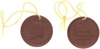 Deutschland Meissen Porzellan Medaille Meissen Porzellan Medaille Johann Friedrich Böttger/Festung Königsstein -