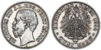 Deutsches Kaiserreich - Reuss 2 Mark Reuss jüngere Linie 2 Mark 1884 - Heinrich XIV. -