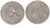 Indien - Großbritannien 1 Rupie Silber britisches Indien 1 Rupie Silber - Georg V. (14) -