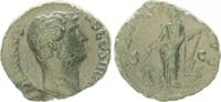 Antike - Römische Kaiserzeit As Kaiser Hadrian As - ANNONA AUG Annona steht n.l. davor Modius -
