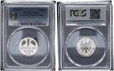 Germany-Federal Rep Mark 1 DM Kursmünze 1958 D Polierte Platte Auflage 200 Exemplare PCGS zertifiziert -