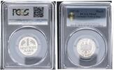 Germany-Federal Rep Mark 1 DM Kursmünze 1957 D Polierte Platte Auflage 100 Exemplare PCGS zertifiziert -
