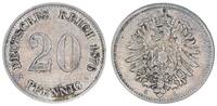 Kaiserreich 20 Pfennig 20 Pfennig Kaiserreich 1876 G -
