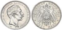 Kaiserreich 3 Mark Preussen Wilhelm II. deutscher Kaiser -
