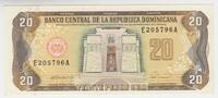 Dominikanische Republik 20 Pesos Dominikanische Republik , 20 Pesos , Serie 1990 -