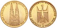 Deutschland 5 DM 5 Deutsche Mark 1980 Kölner Dom - 24 Karat vergoldet -