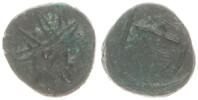 Antike / Römische Kaiserzeit / Tetricus Kleinbronze Tetricus Barbarische Imitationen römischer Münzen (Völkerwanderung) -