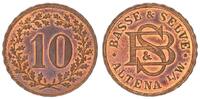 Deutschland / Kaiserreich 10 Pfennig Gestaltungsprobe Kaiserreich äußerst seltene 10 Pf.-Probe zu J.4 in Kupferlegierung -