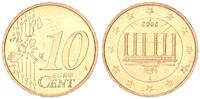 Deutschland / Bundesrepublik 10 Cent Fehlprägung 10 Cent 2002 F Fehlprägung 180 Grad Stempeldrehung,genau kopfstehend geprägt -