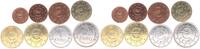 Spanien 1,2,5,10,20,50 Cent 1+2 Euro Proben / Eurovorläufer -