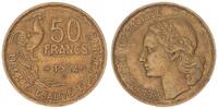 Frankreich 4. Republik 50 Francs seltenes Jahr -
