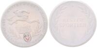 DDR Meissen Porzellanmedaille ASV - Wettbewerb - Armeesportvereinigung - Vorwärts -