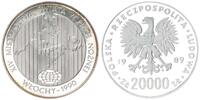 Polen 20.000 Zlotych Fussball-WM 1990 -