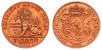 Belgien 1 Cent 1 Cent Belgien 1894 fast Stempelglanz -