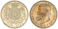 Brasilien 1000 Reis Brasilien 1000 Reis 1881 vz-st/prägefrisch schöne Patina -