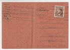 3. Reich / Polen / Ghetto Theresienstadt Postkarte aus dem GettoTheresienstadt Postkarte aus Theresienstadt, 1944 -