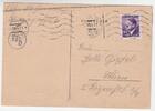 3. Reich / Polen Postkarte aus Theresienstadt Postkarte aus Theresienstadt, 1944 -
