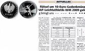 Deutschland / Eurowährung 10 Euro Leichtathletik Münzzeichen J -