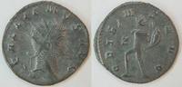 Antike / Römische Kaiserzeit/Gallienus Silber-Antoninian, vz-st Gallienus Silber-Antoninian, Sol n.l. stehend auf Gefangenem, ORIENS AVG -