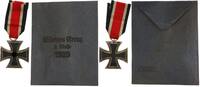 3. Reich Orden Eisernes Kreuz 2.Klasse mit Band und große Tüte Hersteller Forster & Graf ** -