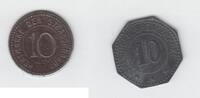 Deutschland 10 Pfennig F. C. TH. Heye, Braunkohlenwerke , 10 Pfennig -