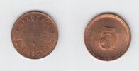 Notgeld Ludwigsburg 5 Pfennig Notgeld Ludwigsburg Brauerei R. Cluss -