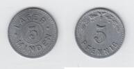 Deutschland Wertmarke zu 5 Pfennig Deutschland, Lager Minden, Wertmarke zu 5 Pfennig -