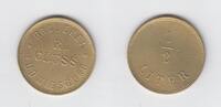 Notgeld Ludwigsburg Wertmarke 1/2 Liter Notgeld Ludwigsburg Brauerei R. Cluss -